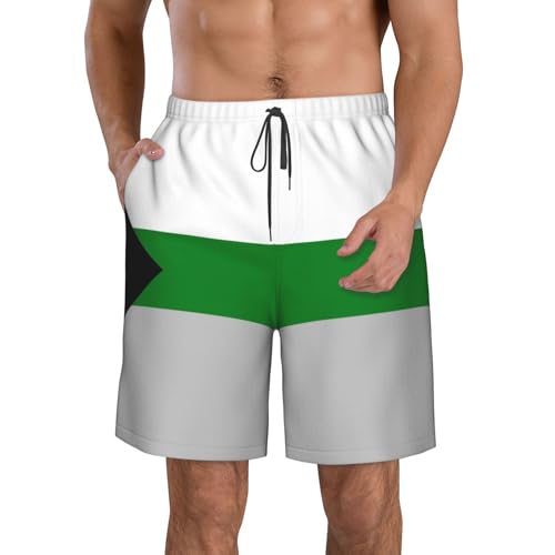Breathable Men's Big & Tall Swim Trunks Board Shorts for Beach Outdoor Sport