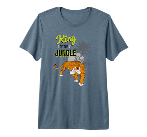 T-shirt Shere Khan King of the Jungle avec finitions haut de gamme
