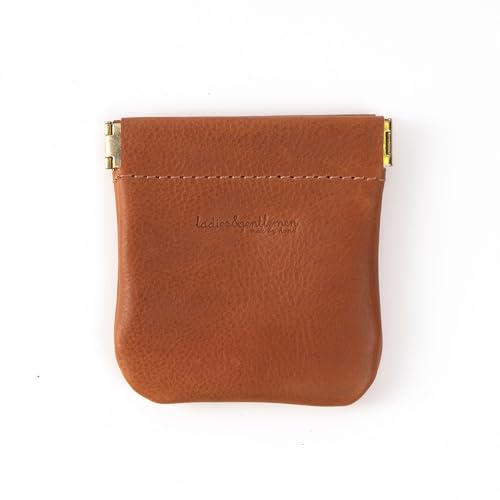 [LADIES&GENTLEMEN] コニャック 口金 の マルチ ケース ADK013-1