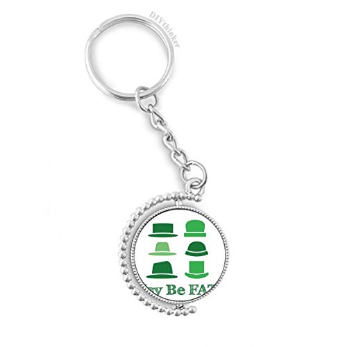 Porte-keyholder Chapeau Vert Chinois cadeau humour pour collègue ou ami