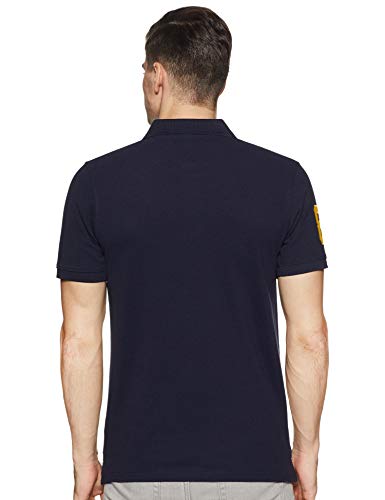 Image of Deniklo Men Cotton Rich Regular Fit Solid Polo T-Shirt | Men's Best T Shirt |Half Sleeves Casual T-Shirt |Classic Plain T-Shirt | Collar T Shirt|Polo T-Shirt for Men (Available in Plus Size)