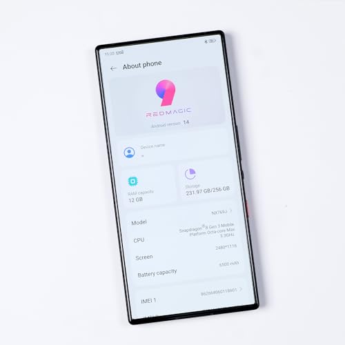 Ibywind Screen Protector For ZTE nubia Red Magic 9 Pro/9S Pro 5G 6.8" [2 Pack], 9H Hardness Tempered Glass, With 1Pc Camera Lens Protector, Easy to Install