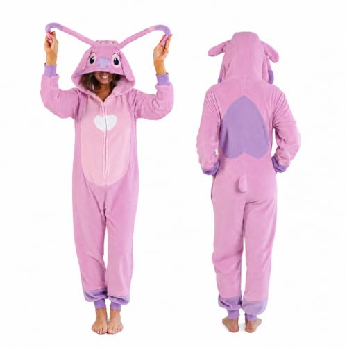 Funziez! Adult Slim One Piece Onesie Halloween Costume for Men and Women | Unisex Cosplay Animal One-Piece Pajamas with button closure and pockets, machine wash, great for themed parties or R and R