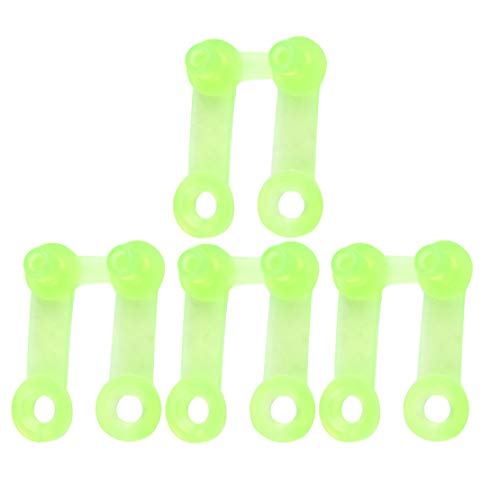 LETAOSK 4 pezzi clips ferma scheda a scatto carta forata adatto per Brother Singer Silver Reet macchina per lavoro a maglia KH820 KH830 SK210 SK210 SK218