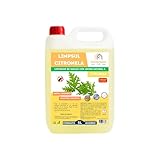 FREGASUELOS CON CITRONELA. LIMPSUL CITRONELA. LIMPIADOR CONCENTRADO CON AROMA NATURAL A CITRONELA. FORMATO AHORRO: UNA GARRAFA DE 5 LITROS