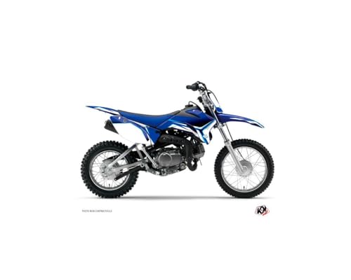Kit deco TTR 125 bleu Yamaha : masquez les rayures de votre moto de cross