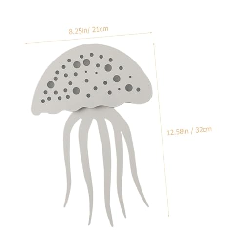 Luz LED cálida de pared con diseño de medusa y fácil instalación 2