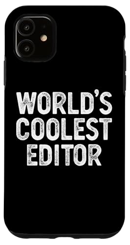 Carcasa para iPhone 11 Editor Funny El editor más genial del mundo