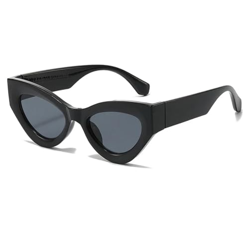 Lunettes de soleil œil de chat punk verres dégradés protection UV400