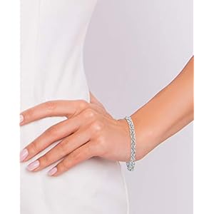 Miabella italian 925 sterling silver byzantine bracelet for women handmade in italy  urban country home decor