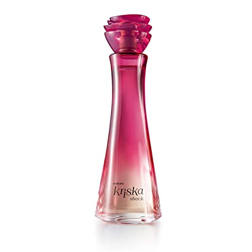 Linha Kriska Natura - Colonia Shock Feminina 100 Ml - (Natura Kriska Collection - Shock Eau De Toilette 3.38 Fl Oz)