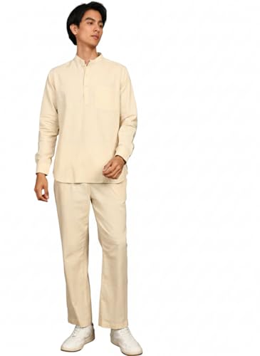 Men’s Premium Cotton‑Linen Kurta‑Pyjama Set – 60% Off, ₹999 – Best Ethnic Outfit for Weddings & Festivals