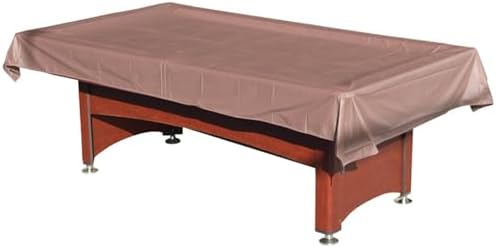 Black Billiard Pool Table Cover Indoor/Outdoor Protection, Machine Washable, Patio Table Cover for Pool Table