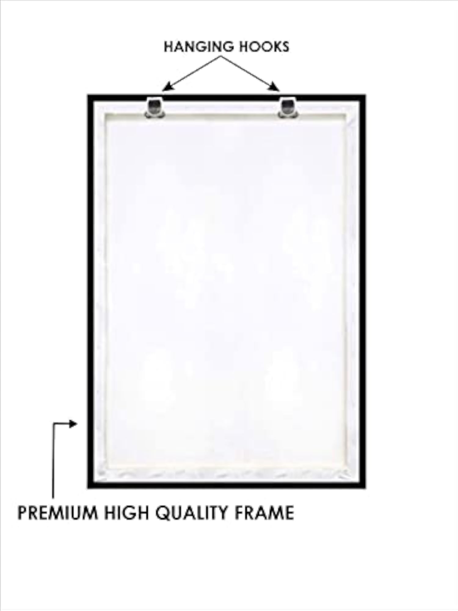 Set of 3 Premium Abstract Wall Paintings with Frame