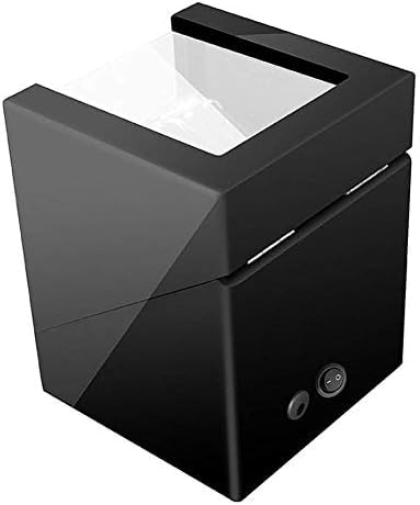 Mechaniczny Zegarek Shaker, Drewniany, Pojedynczy Nakręcacz Zegarków, Skórzane Pudełko Ekspozycyjne, Ręcznie Robione Pudełko Z Automatycznym Nakręcaniem, Cichy Silnik, 5