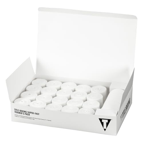 TITLE Boxing Super-Fast Trainer’s Pack: Boxing Gauze, Boxing Wraps, Gauze Rolls, Gauze Wrap, Rolled Gauze, Boxing Protective Equipment, Knuckle Protection miniatura 5