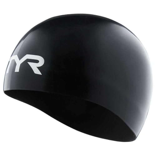 TYR Tracer x Dome Cap Swimming Equipment, Black, Medium