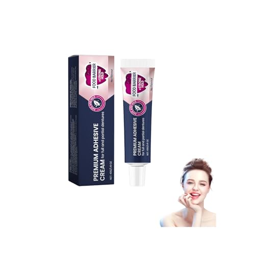 Thermoplastischer Zahnprothesenkleber,Thermoplastic Denture Adhesive Thermoplastischer Prothesenkleber Haftcreme für Zahnprothesen Komfortabel Sicher Wasserdicht für Loose Dentures Bonding (1pc)