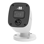 Swann Security Camera - Enforcer 4K Ultra HD Add-On Bullet Camera, Advanced Night Vision, Motion Detection, Weatherproof, Compatible DVR Systems, Ideal for Home & Business Surveillance