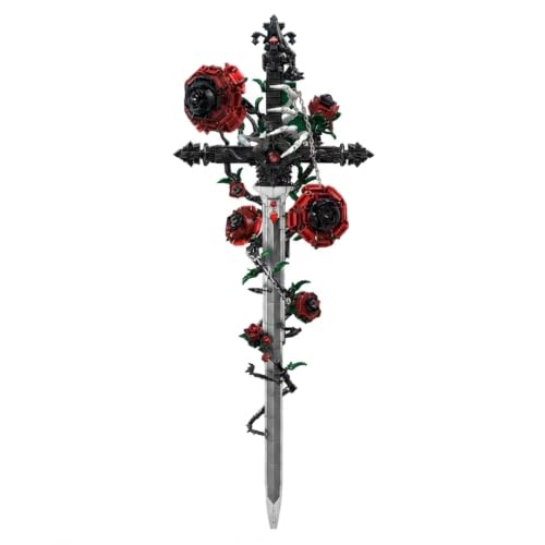 Eteloome Gothic Sword Building Blocks Set 1150PCS