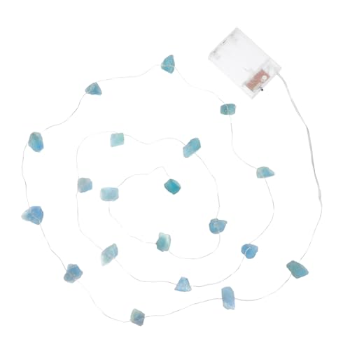 ABOOFAN Cadena De Luces LED Solares Naturales Con Pilas Para Fiestas De Navidad Iridiscentes Inalámbricas Para Decoración De Habitaciones Luces De Festón Para Exteriores Lámpara De