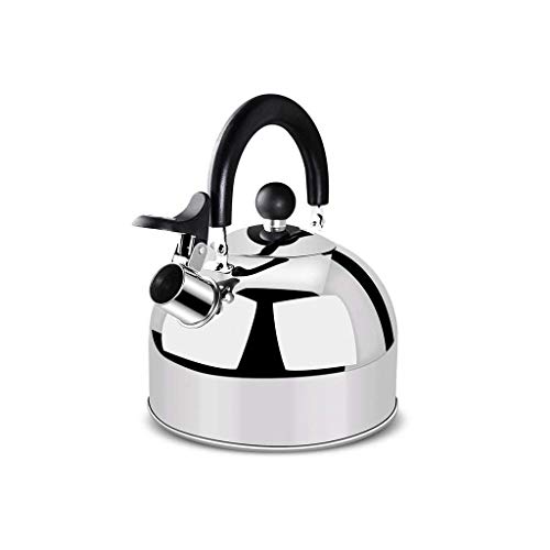 Home Edelstahl Teekanne Retro Kaffeekanne Verdickter Wasserkocher Induktionsherd kann 2L beheizt Werden