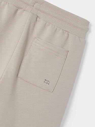 Mayoral Basic Cuffed Fleece Trousers for Boys Desert3