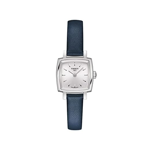 Tissot Lindo relógio feminino de aço inoxidável azul T0581091603100