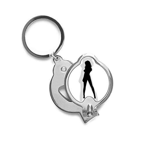Coupe-ongles silhouette femme DIYthinker pour manucure précise et soignée