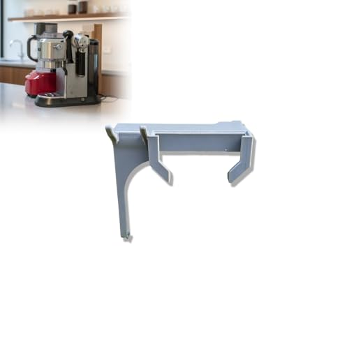 Tamper and Portafilter Stand Holder, Compatible with Delonghi Dedica 885 | Espresso Machine Accessory | Countertop Organizer | Easy Installation