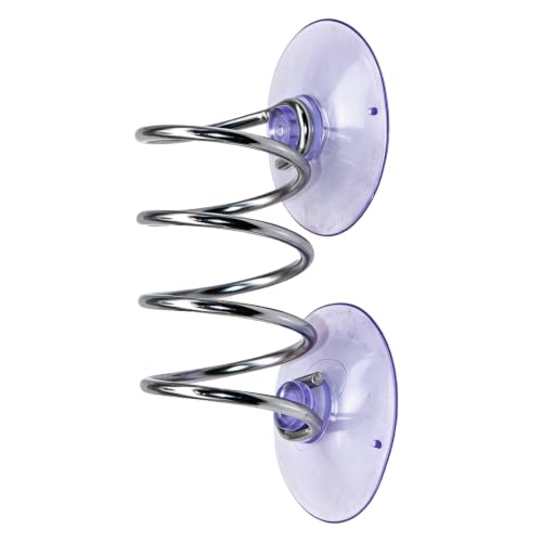 Dish Wand Holder Kitchen Sink Sponge Holder with Suction Cup, Silver