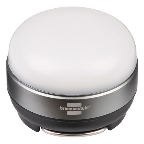 Brennenstuhl LED Outdoor Leuchte OLI 0200 (Campingleuchte für außen IP44, 180lm, Campinglampe mit bis zu 45h Leuchtdauer, batteriebetrieben, 3...