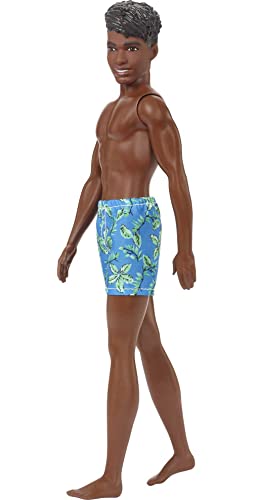Muñeco Barbie Ken Playa con Traje Azul miniatura 2