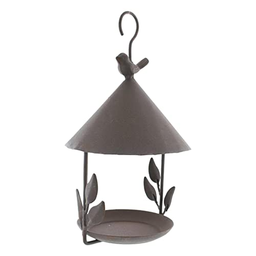 メタルドピーナッツナッツフィーダーにこの野鳥ユニークステーションメタルバードフィーダーハウス、ハンギングフック、庭の装飾