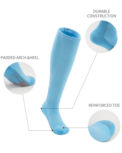 Image of QBK Toddler Baseball Socks And Belt Set, 2 Pairs of Socks & 1 Belt