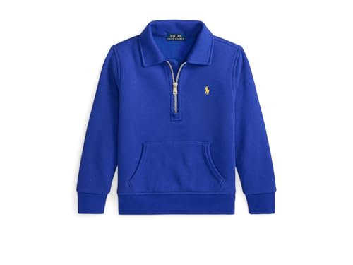 POLO RALPH LAUREN Boys' Fleece Quarter-Zip Pullover (Toddler/Little Kid)