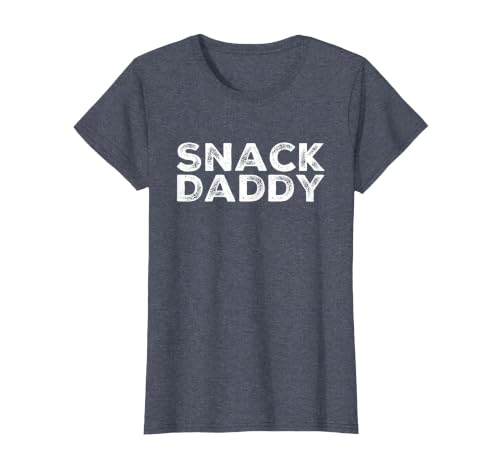 Snack Daddy T-Shirt, Women, Heather Blue, 3X-Large