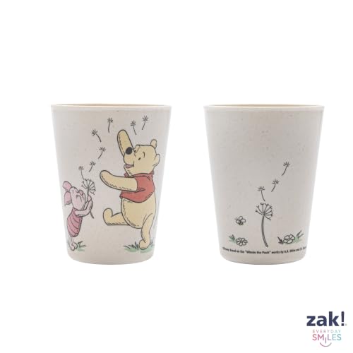 Image of Zak Designs Disney Winnie the Pooh Kids Dinnerware Plate Bowl & Tumbler