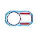 JeCar Light Blue Interior Headlight Switch Accent Cover Trim for Jeep Wrangler JL JLU 2018-2024 for Jeep Gladiator JT 2020-2024