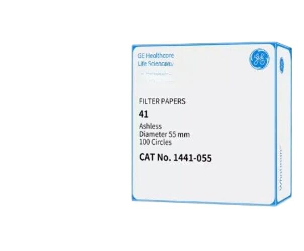 100 pieces pack/package new suitable for quantitative ash-free filter paper 1441-055