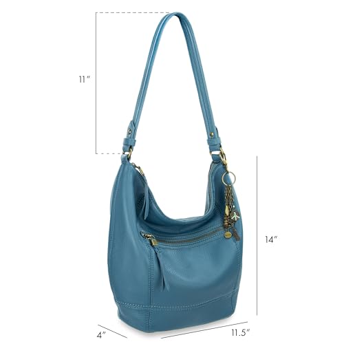The Sak Sequoia Hobo Bag - Premium Large Leather Women's Handbag for Everyday & Travel - Durable Purse With Zipper Pocket