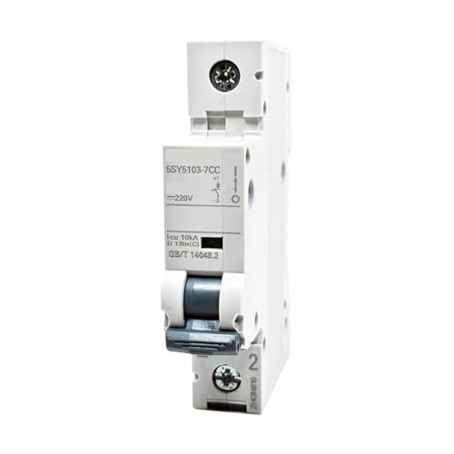 Disyuntor pequeño CC 5SY5 de 20A para cuadros eléctricos de corriente continua
