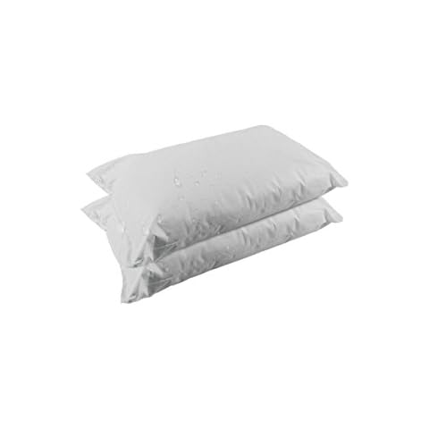 Eurotextiles NHS Quality Medical Grade Waterproof Wipe Down Easy Clean Hygienic Pillow Pair Cover