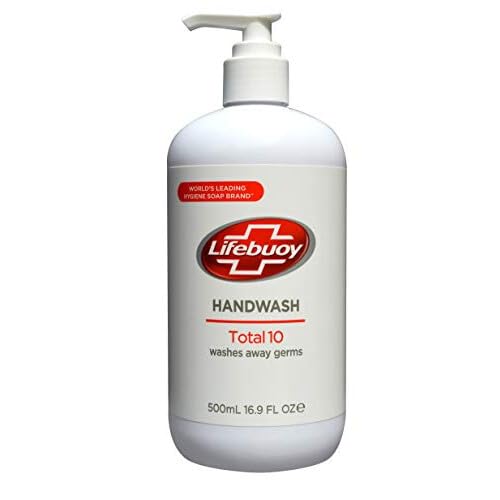 Lifebuoy total 10 handwash 16.9 floz (500) ml please note one bottle