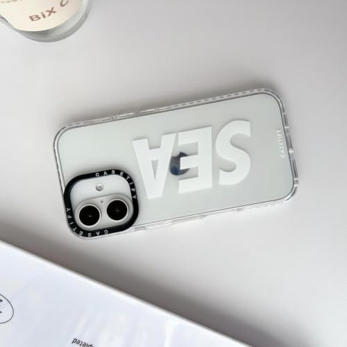 Image of for iPhone 17 SEA Case Transparent, Grip Case Silicon Slim Fit Shock-Absorbing TPU Bumper & Anti-Yellowing Clear Protective Back Coverfor iPhone 17 (White, 01)