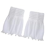 Plissierte Armabdeckungen, bequeme Spitze, dekorative Armstulpen, Handgelenkmanschetten, Verlängerung für Damen und Mädchen, modisches Accessoire, Spitzenmanschetten für Frauen