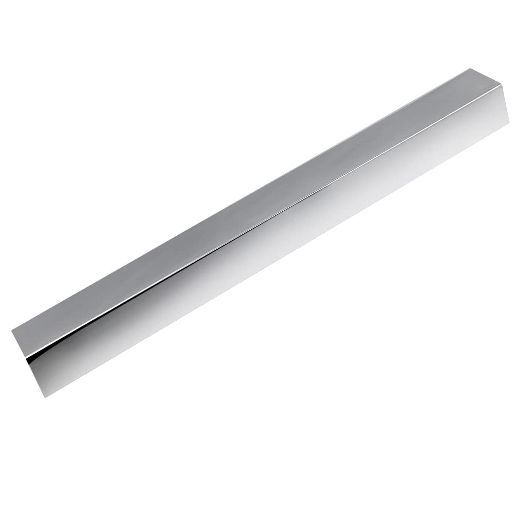 Aquariss PVC Corner 2.6m Angle Trim Wall Corner Guard Edge Protector Silver