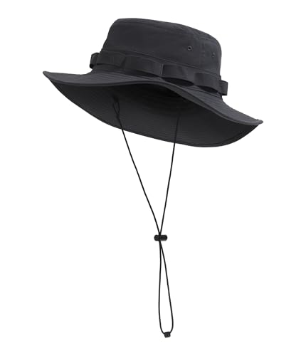 Image of The North Face Class V Brimmer - Lightweight Summer Bucket Hat for Men & Women, UPF 40+ Protection, Chin Strap