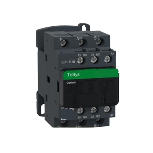 Contactor LC1-D18CC7C para solucionar el desgaste de motores eléctricos por arcos de corriente