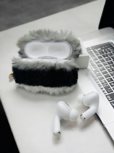 Image of SE HUB Earphone Case Cover Compatible with AirPods Case Cover | Soft Fur Skin Buds Full Protection Cover